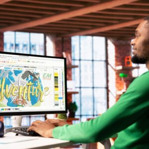 Graphisme en broderie